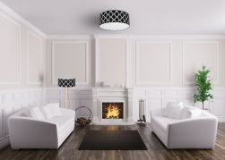 Lampa wisząca Pierre black 3xE27 minimalistyczna milagro