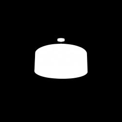 Lampa wisząca Pierre black 3xE27 minimalistyczna milagro