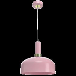 Lampa wisząca Malmo pink 1xE27 klasyczna milagro