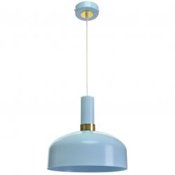 Lampa wisząca Malmo blue 1xE27 klasyczna milagro