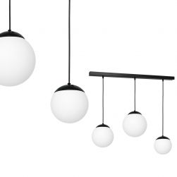 Lampa wisząca Lima black 3xE14 minimalistyczna milagro