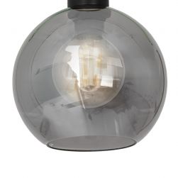 Lampa sufitowa OMEGA BLACK / GOLD 1xE27 w przybliżeniu
