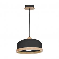Lampa wisząca STUDIO BLACK 1xE27nietuzinkowa Milagro