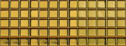 złote płytki dekoracyjne dekor łazienkowe Montblanc Square Gold Aparici