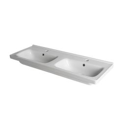 Nk Concept umywalka wisząca prostokątna 120 cm biały 100316717