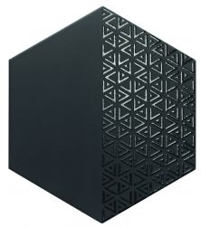 płytki heksagonalne czarne