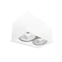 Antigo Plafon Cage out mini 1-2 - Biały (70 mm) 1081