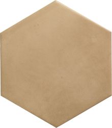 Fayenza Hexagon Clay Straw 17,5x20,2 płytka heksagonalna