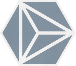 Varadero Azure 19,8x22,8 płytka heksagonalna