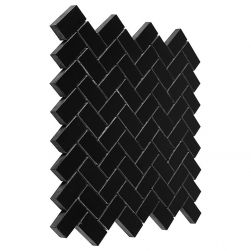 Dunin czarna mozaika na ściane 30x30 czarne kafelki mozaika do łazienki czarny marmur
