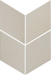 kompozycja Rhombus Light Grey 14x24 płytka w kształcie rombu