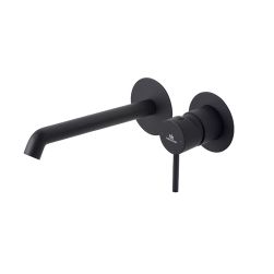 Rondo bateria umywalkowa podtynkowa czarny mat 100345140
