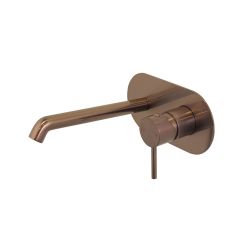 Rondo bateria umywalkowa podtynkowa miedź szczotkowana 100345137