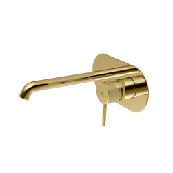 Rondo bateria umywalkowa podtynkowa złoty 100345135