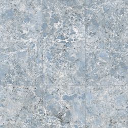 Kompozycja dziewięciu płytek imitujących kamień niebieskich Les Bijoux Saphir-R Polished 79,3x79,3