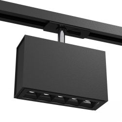 Antigo Spot A - Glare track 5 - Czarny - Szynoprzew&oacute;d 1F 230V 3000K 6322