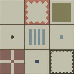 Vives Surf Huli 30x30 płytki dekoracyjne patchwork