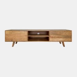Table4U Ragnar szafka RTV 40x210 cm karmel JDK5-210-M16