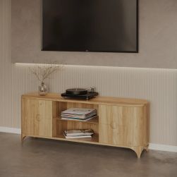 Szafka RTV ROSA 40x160 cm dąb SBK3-O39 w salonie