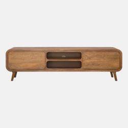 Table4U Zośka szafka RTV 40x210 cm karmel JBK3-210-M16