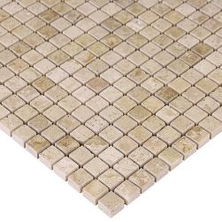 Dunin beżowa mozaika na ściane mozaika do łazienki bezowy marmur 30x30