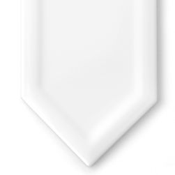 Tritone White 02 7,5x22,7 płytka dekoracyjna zbliżenie na szczegóły