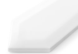 Tritone White 03 7,5x22,7 płytka dekoracyjna widok na powierzchnię