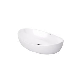 Somon umywalka nablatowa owalna 42x63 cm biała MSU-5254