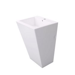 Inglo umywalka wolnostojąca prostokątna 47x53 cm biała MSU-4003