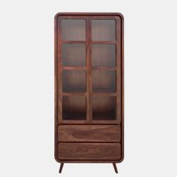 Halina witryna 90x200 cm czekolada JBG3-S18