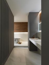 wizualizacja Lounge wanna akrylowa wolnostojąca 170x80 biały błyszczący 100311351