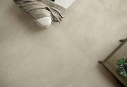 wizualizacja płytek Tivoli Ivory Cross-Cut Natural 100X100 płytka imitująca trawertyn