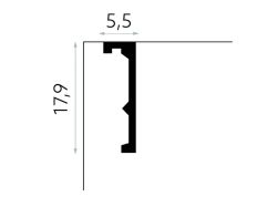 wymiary Mardom Listwa maskująca karnisz PolyForce QL056 17,9x240 cm