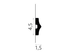 wymiary Mardom Listwa ścienna dekoracyjna PolyForce MD026 4,5x200 cm