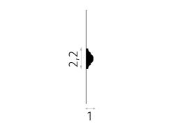 wymiary Mardom Listwa ścienna PolyForce MD003 4x200 cm