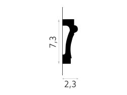 wymiary Mardom Listwa ścienna PolyForce MD007 7,3x200 cm