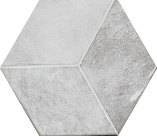 Kingsbury Blanco 19,8x22,8 płytka heksagonalna