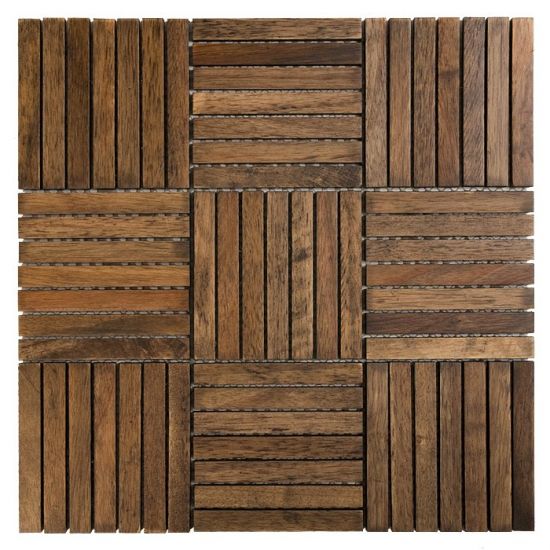 Dunin mozaika drewnopodobna brązowa mozaika do łazienki kuchnia w drewnie