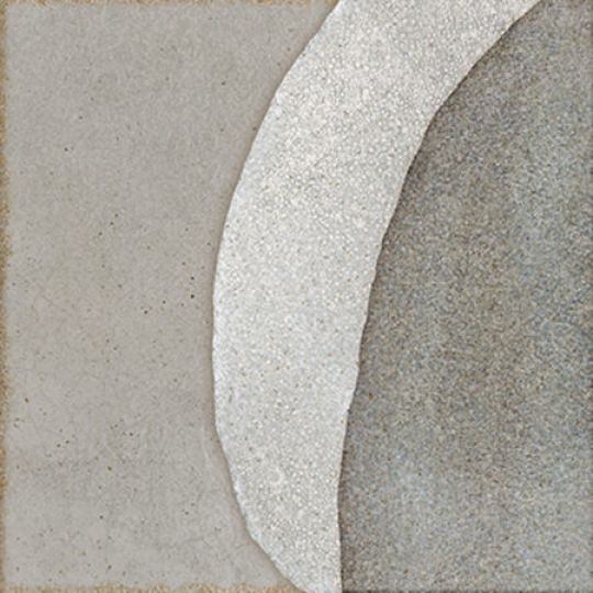 Pottery Square Grey 15x15 płytka dekoracyjna wzór 1