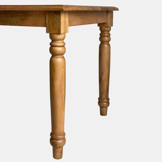 Flott st&oacute;ł 80x140 cm karmel J6S1-M16 zbliżenie