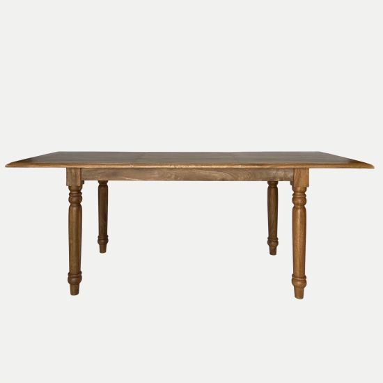Flott st&oacute;ł rozkładany 90x160 cm karmel J6S2E-M16 rozłożony