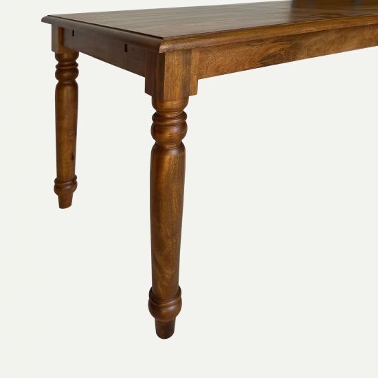 Flott st&oacute;ł rozkładany 80x140 cm bursztyn J6S1E-M13 zbliżenie