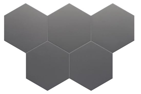 kompozycja Coimbra Black 17,5x20 płytka heksagonalna