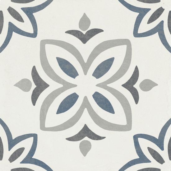 Provenza Blue Bloom 22,3x22,3 płytka dekoracyjna wz&oacute;r 5