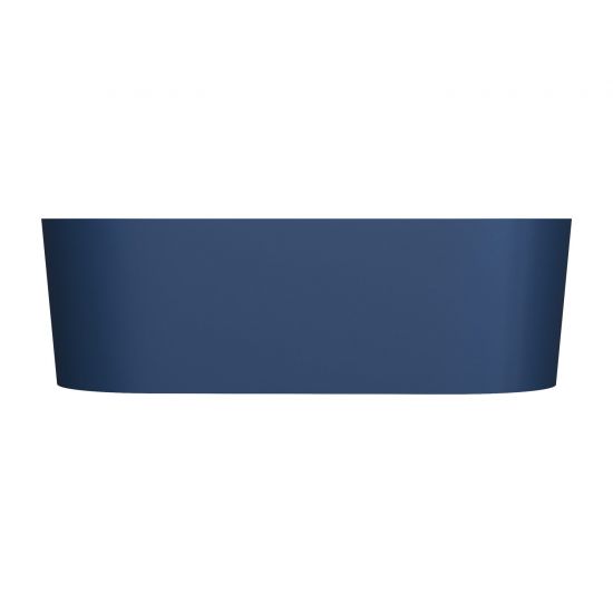 Ovo M+ wanna wolnostojąca 160x75 midnight blue OVOWWMB widziana z boku