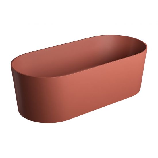 Ovo M+ wanna wolnostojąca 160x75 terracotta OVOWWTE