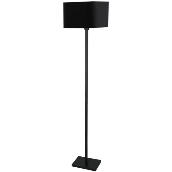 Milagro Lampa stojąca Napoli black/gold 1xE27, minimalistyczna