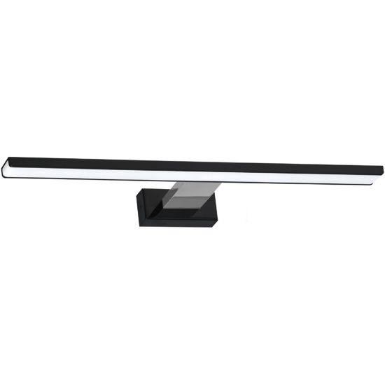 Milagro Kinkiet Shine black/chrome 13,8W LED, minimalistyczny