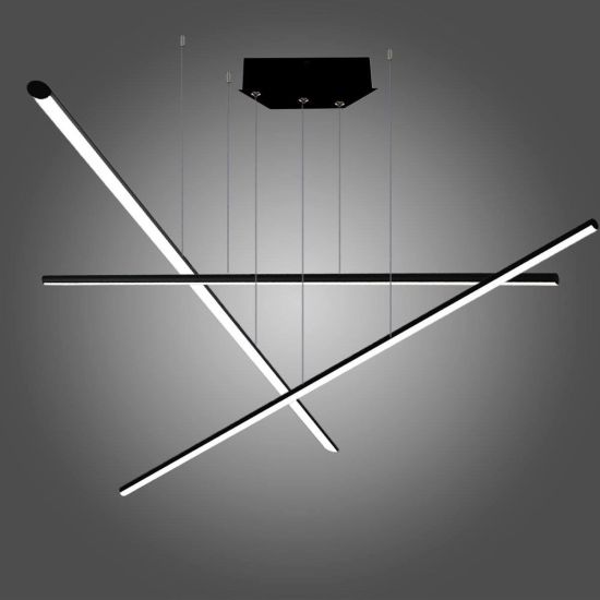 Altavola Lampa wisząca LINEA No.3PB 100cm 3k czarna LA089 3PB_100_3k_black