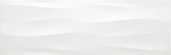 Grespania biała płytka dekoracyjna z połyskiem płytka z falami płytka łazienkowa nowoczesna łazienka kuchnia w połysku
